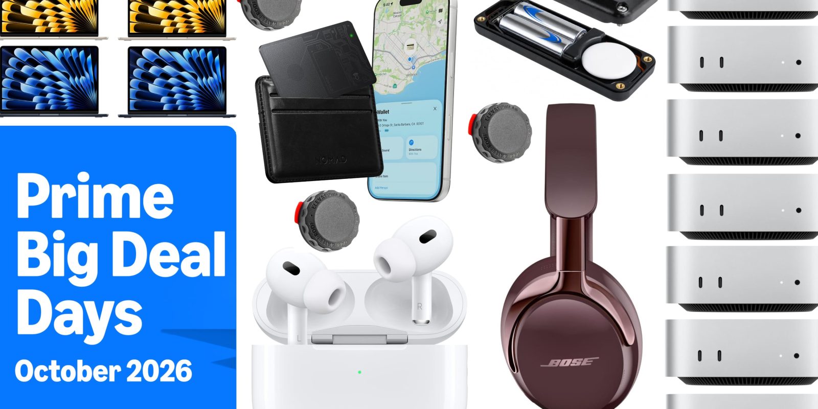 Prime Day 2 deals – Last chance: Mac mini, AirPods, Apple Watch Series 12, Nomad Find My card, AirTag mounts, more