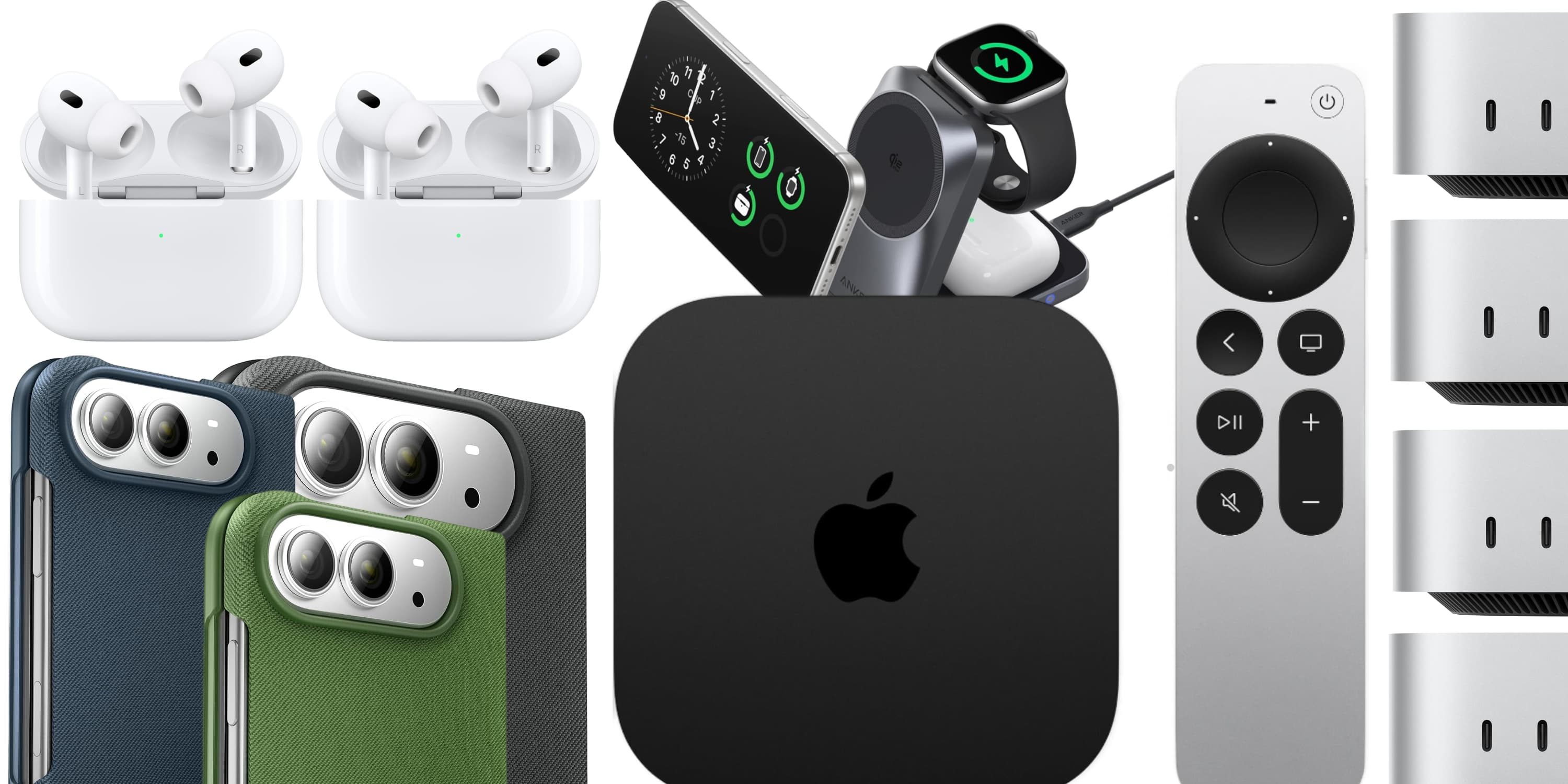 Выгодные предложения: Apple TV 4K, AirPods Pro 3, MacBook Air, зарядные устройства MagSafe, чехлы Duo и многое другое