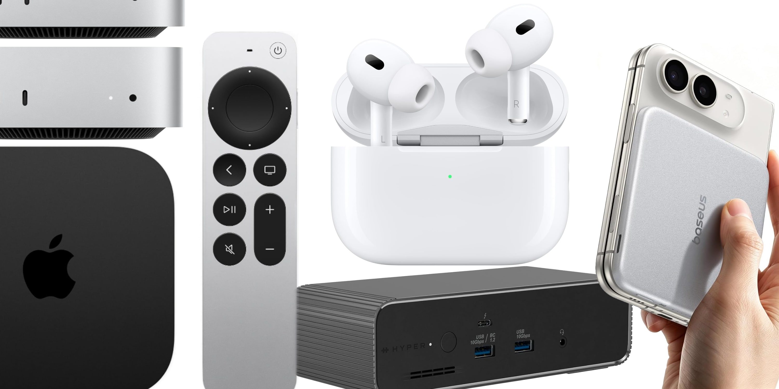 Скидки: Apple TV 4K, внешний аккумулятор iPhone Duo, AirPods Pro 3, M6 Mac mini, Magic Keyboard и многое другое