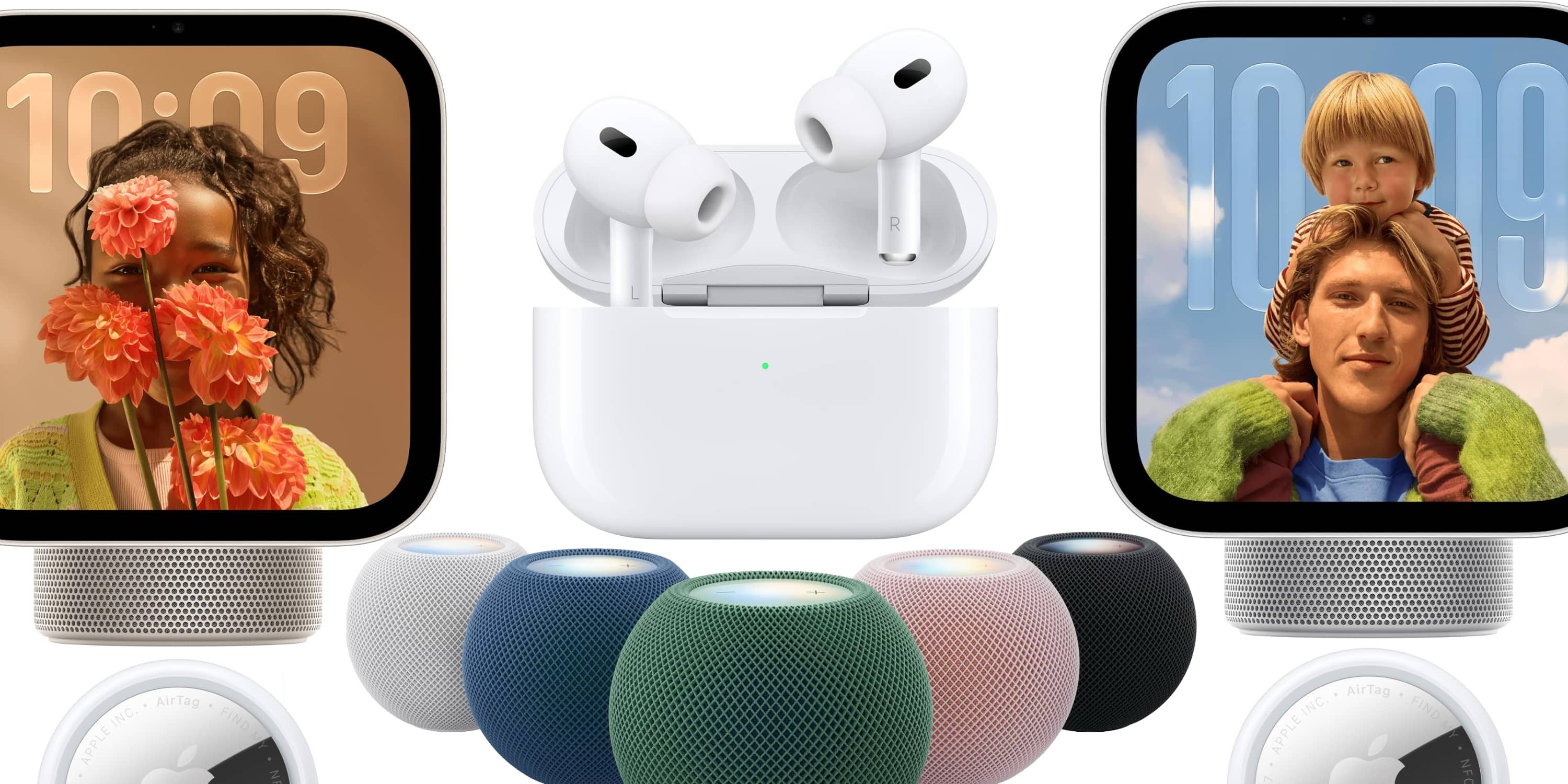 Предложения: скидка при предзаказе HomeView (больше цветов), HomePod mini 2, скидка 220 долларов на Mac Studio, AirPods Pro 3 и многое другое