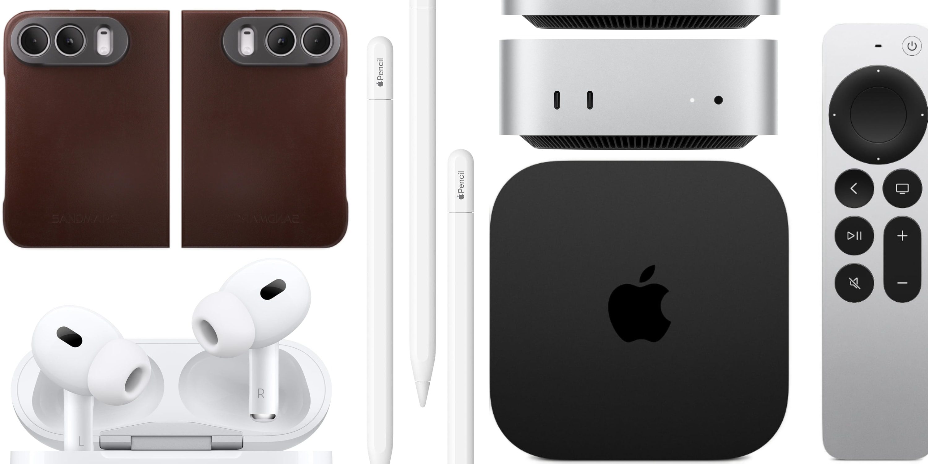 Скидки: Apple TV 4K, AirPods Pro 3, кожаные чехлы Duo для iPhone, Mac mini с M6 и многое другое