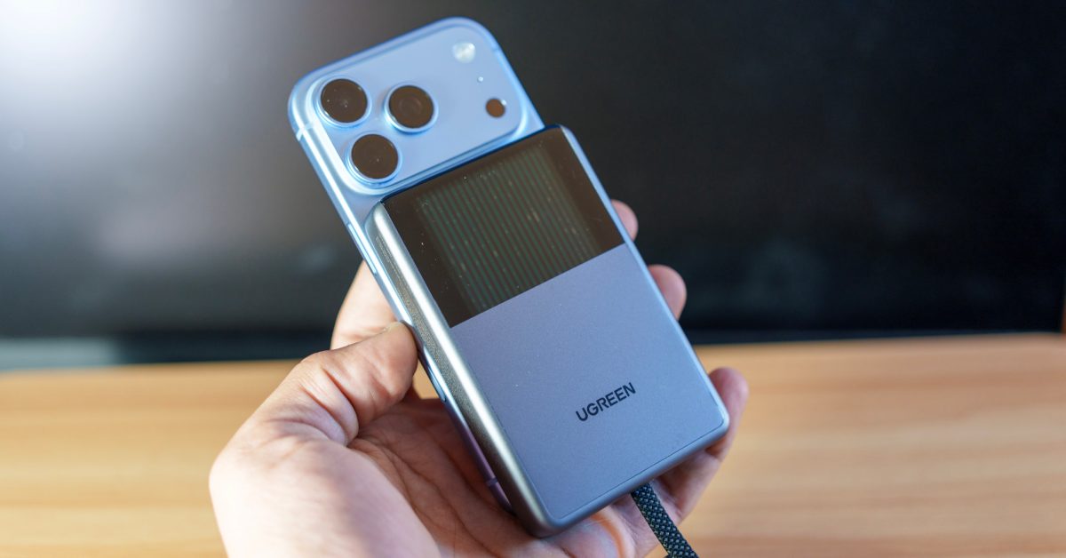 Hands-on: UGREEN’s new 25W MagSafe battery for iPhone features liquid cooling
