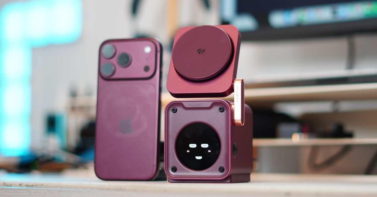 KUXIU’s Burgundy D5 is the perfect iPhone 18 Pro charger