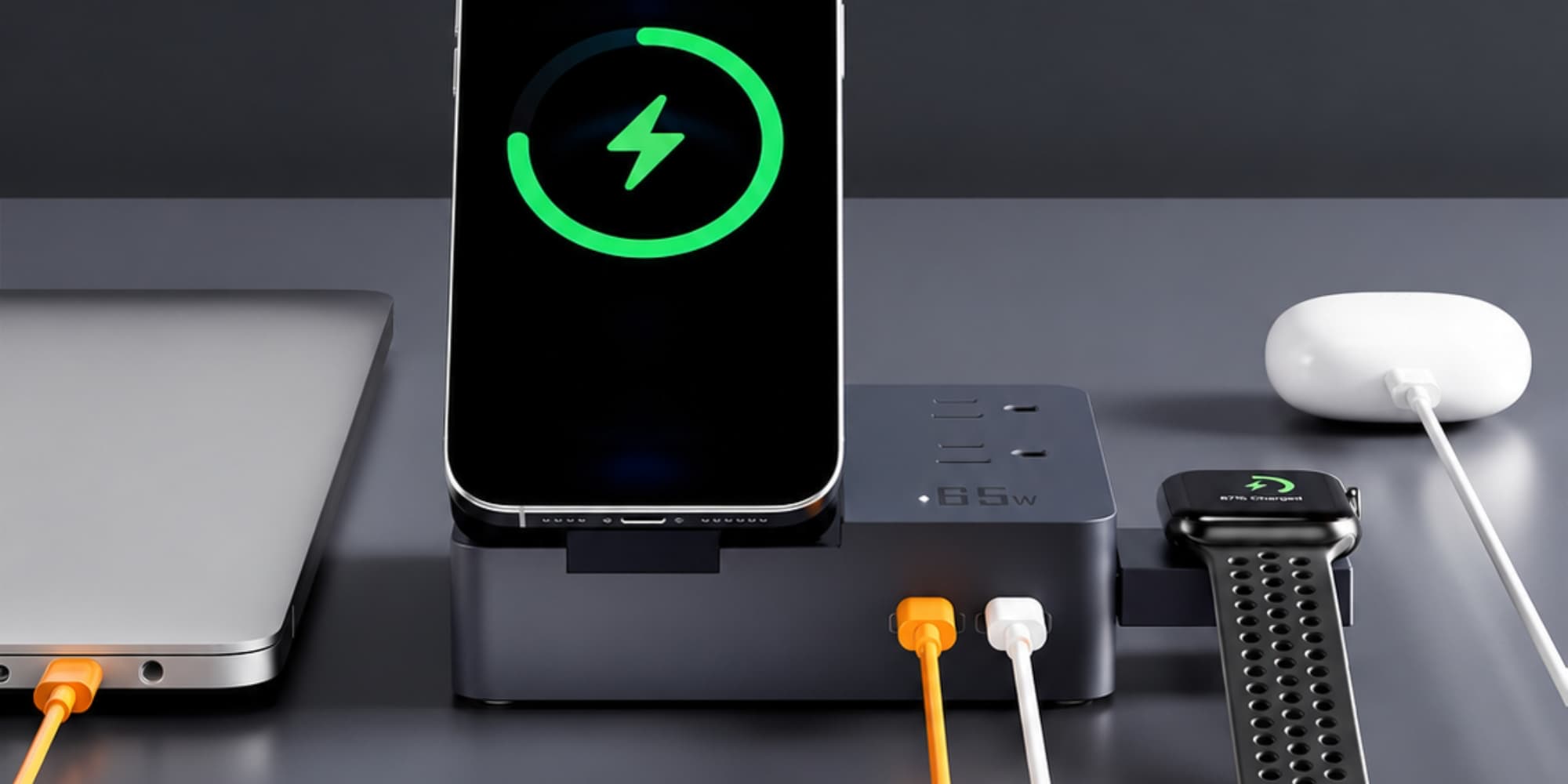 9to5mac.com - Bradley C - MagSafe Monday: TESSAN's 6-in-1 charging station replaces every charger on your desk