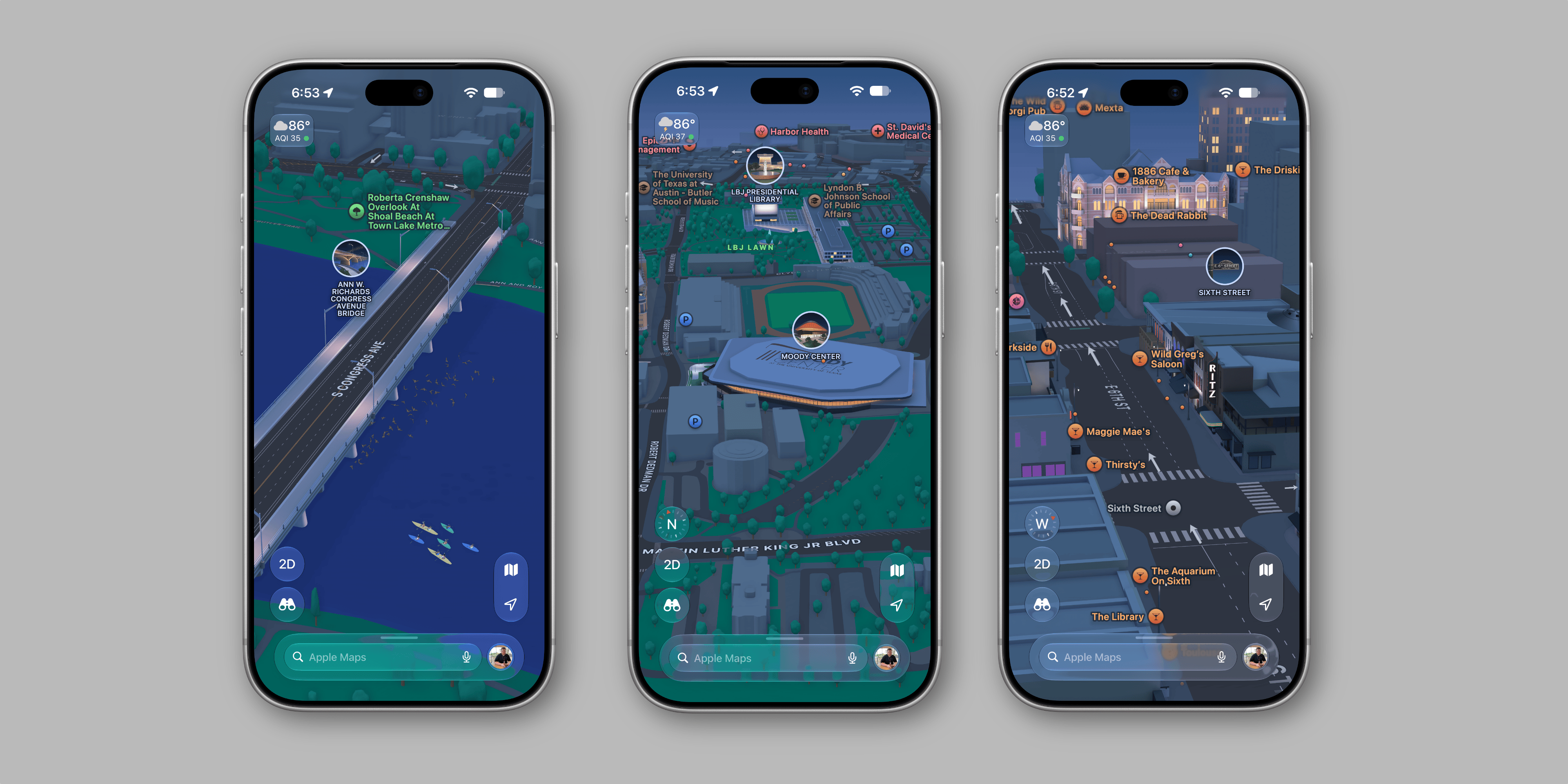 photo of Apple Maps launches Detailed City Experience in Austin, Texas image