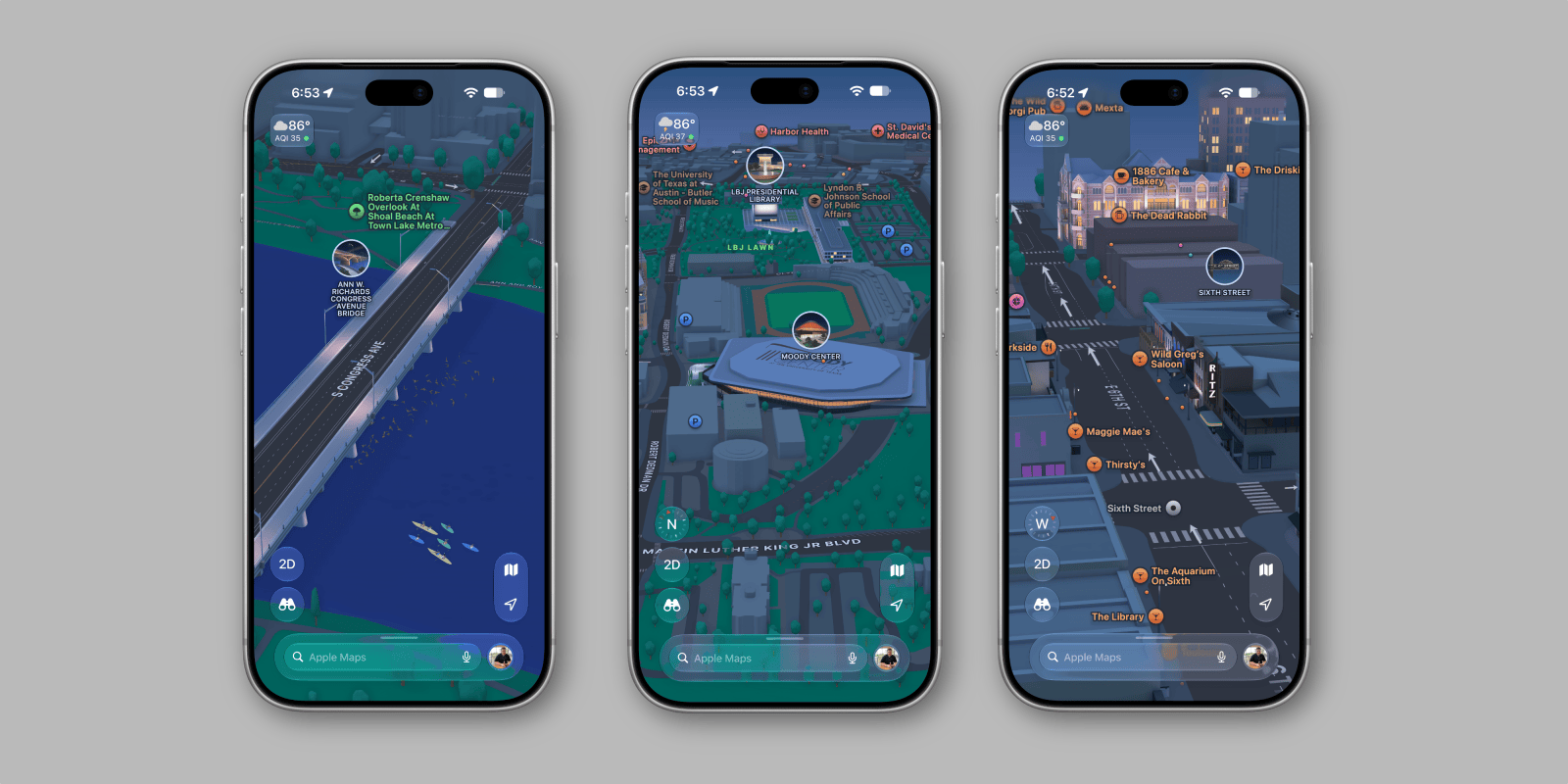 Apple Maps launches Detailed City Experience in Austin, Texas