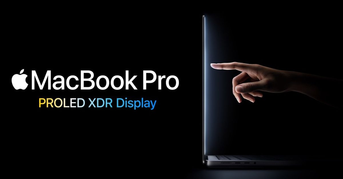 Watch Apple’s promo video for the new MacBook Pro with PROLED XDR Display