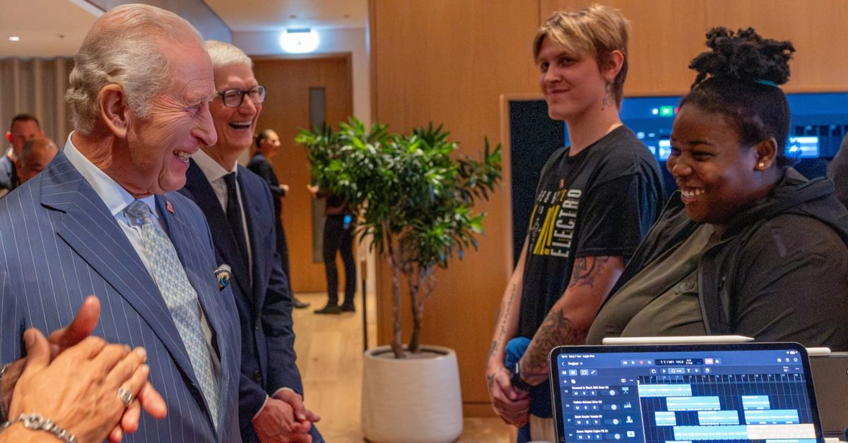 Apple partners with The King’s Trust on new Creative Labs initiative in the UK